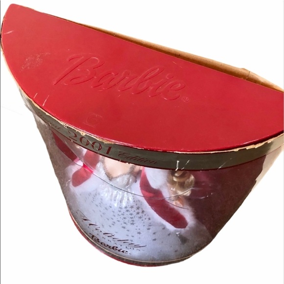 Mattel Holiday Celebration Barbie 2001 Special Edition Collectible Barbie - Picture 5 of 16